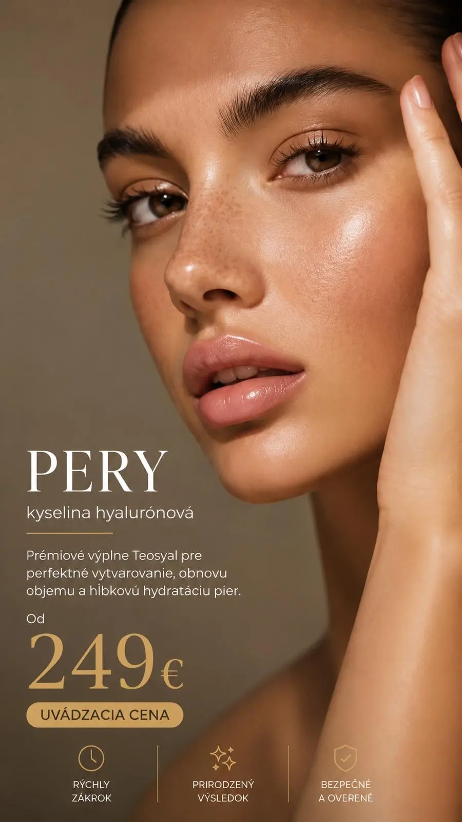Zväčšenie a modelácia pier kyselinou hyalurónovou v KAHN KLINIK